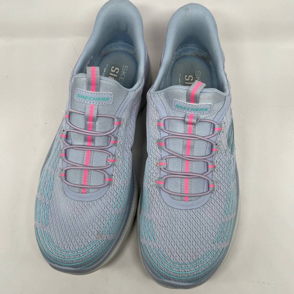 Skechers Slip-ins Summit plus Ultra Flex 3.0 shoes Pink Womens 10 Sneakers blue - Picture 3 of 8